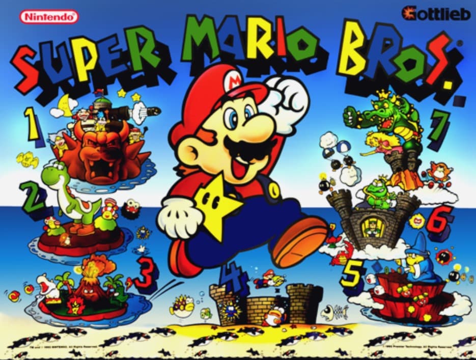 Super Mario pinball